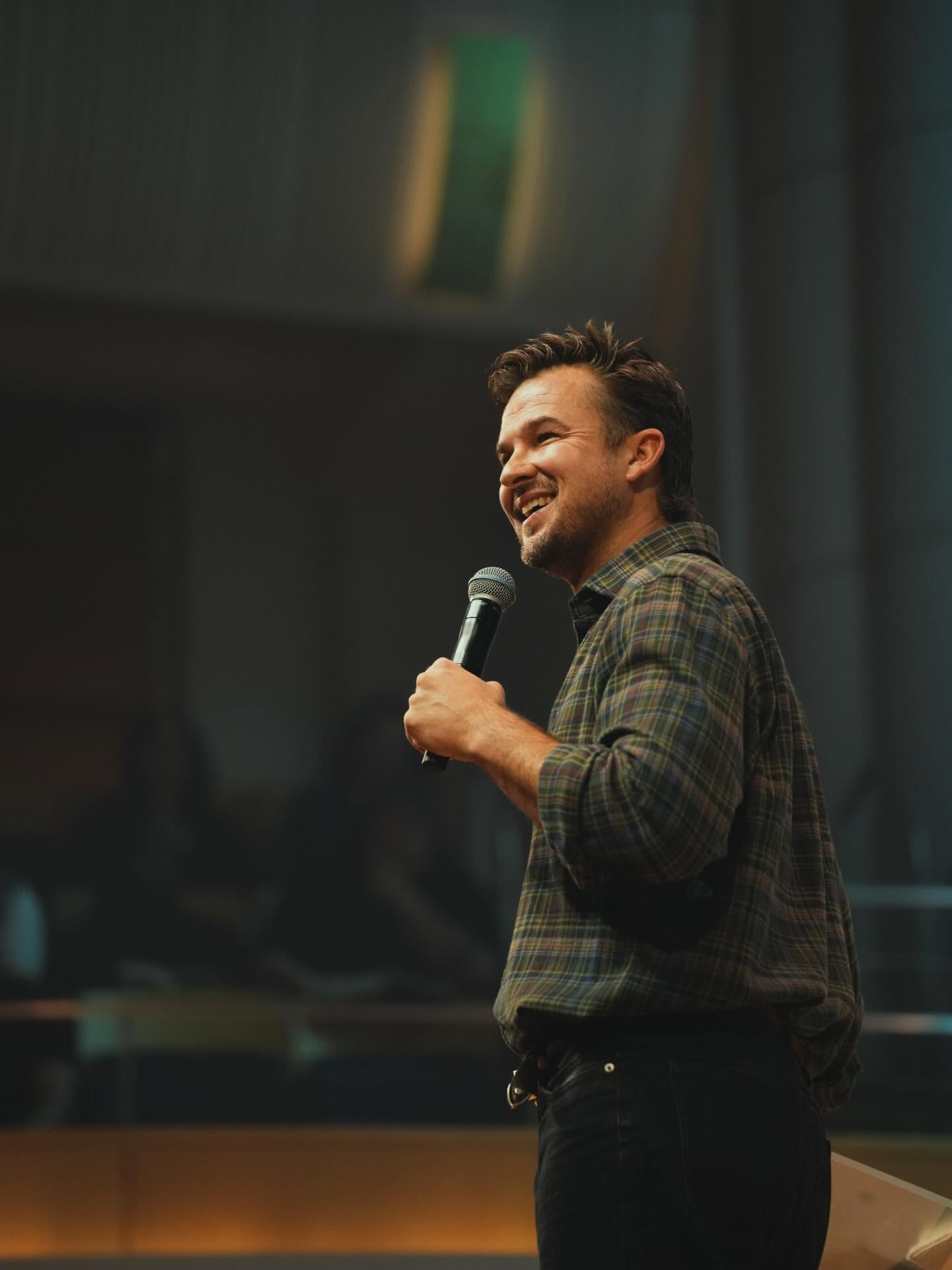 Rich Wilkerson Jr. speaking with a microphone